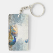 Paardenkraakcollage Sleutelhanger (achterkant)