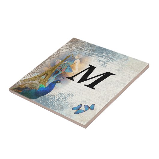 Paardenkraakcollage Tegeltje (Zijkant)