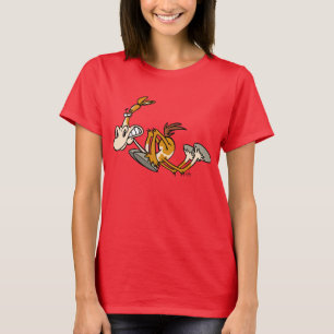 Paardenkracht cartoon T-shirt vrouwen
