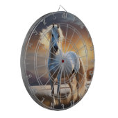 Paardenkracht dartbord (Voorkant Links)
