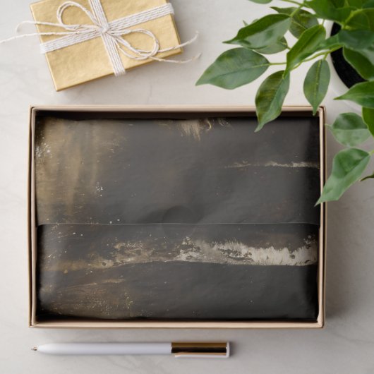 Paardenkudde in het bos Schilderij Decoupage Tissuepapier (Geschenk)