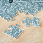  paardenkunst Aqua Blue Puzzle Legpuzzel (Zijkant)