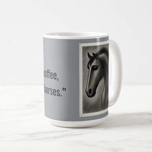 PAARDENKUNST! KOFFIEMOK (Voorkant rechts)