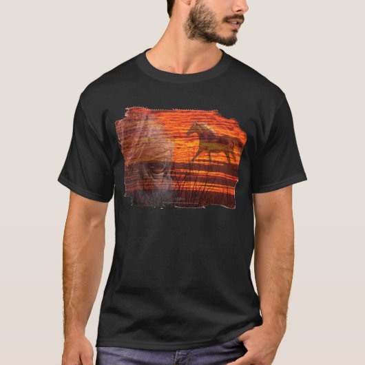 Paardenkunst:   Wildvuur T-shirt (Voorkant)