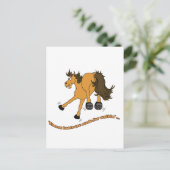 Paardenlaarzen Briefkaart (Staand voorkant)