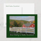 Paardenland in het kanton briefkaart (Voorkant / Achterkant)