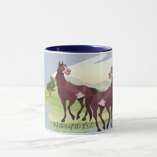 Paardenland Western Rustic Wedding Mok (Midden)