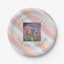 PAARDENLEKKERNIJEN, PAARDENPRAIRIE KONINGIN PAPIEREN BORDJE