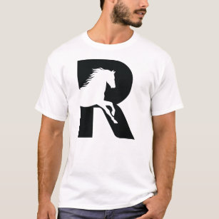 Paardenletter R T-shirt