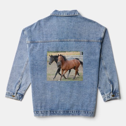 Paardenliefde Denim Jacket (Achterkant)