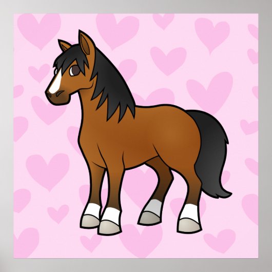 Paardenliefde Poster (Voorkant)