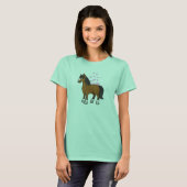 Paardenliefde T-shirt (Voorkant volledig)