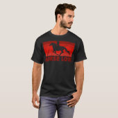 Paardenliefhebber amadeus t-shirt (Voorkant volledig)