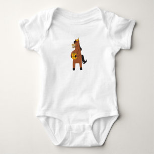 Paardenliefhebber Animal Christmas, Christmas Boer Romper