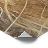 Paardenliefhebber Cowgirl Art Poster (Hoek)