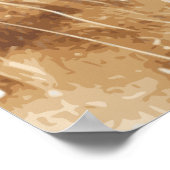 Paardenliefhebber Cowgirl Art Poster (Hoek)