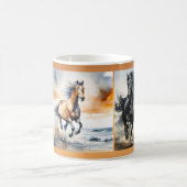 Paardenliefhebber Custom Photo Coffee Mok (Center)