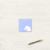 Paardenliefhebber Elegant Custom Note (Op bureau)