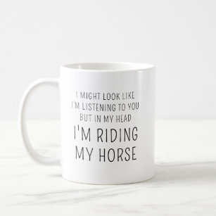 Paardenliefhebber Equestrian Gift Grappige aangepa Koffiemok