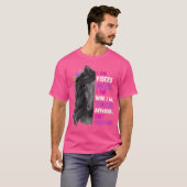 Paardenliefhebber Ik ben Vissen Meisje houdt van p T-shirt (Voorkant volledig)