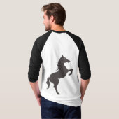 Paardenliefhebber kunst t-shirt (Achterkant volledig)