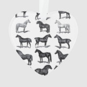 Paardenliefhebber Ornament (achterkant)