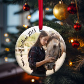 Paardenliefhebber Ornament Gift