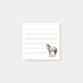 Paardenliefhebber Paardensport & Paardrijden Cowgi Post-it® Notes (Voorkant)