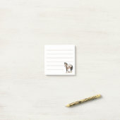 Paardenliefhebber Paardensport & Paardrijden Cowgi Post-it® Notes (Op bureau)