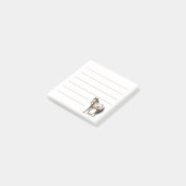 Paardenliefhebber Paardensport & Paardrijden Cowgi Post-it® Notes (Schuin)