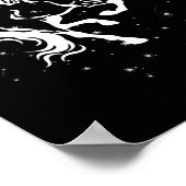 Paardenliefhebber Paardrijden Meisjes Tiener Kinde Poster (Hoek)