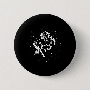 Paardenliefhebber Paardrijden Meisjes Tiener Kinde Ronde Button 5,7 Cm