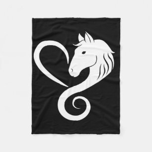 Paardenliefhebber Paardrijden Westerne Cowgirl Ran Fleece Deken