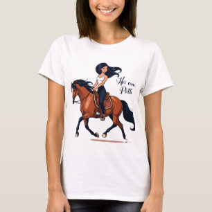 Paardenliefhebber rijden t-shirt