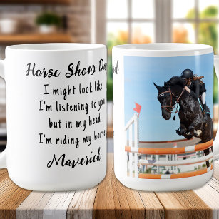 Paardenliefhebber Ruitersport Gift Grappige aangep Koffiemok