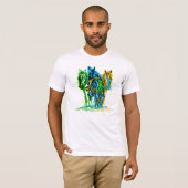 Paardenliefhebber T-shirt (Voorkant volledig)