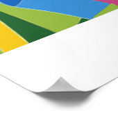 Paardenliefhebber Waterverf Art Poster (Hoek)