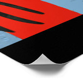 Paardenliefhebber Waterverf Art Poster (Hoek)