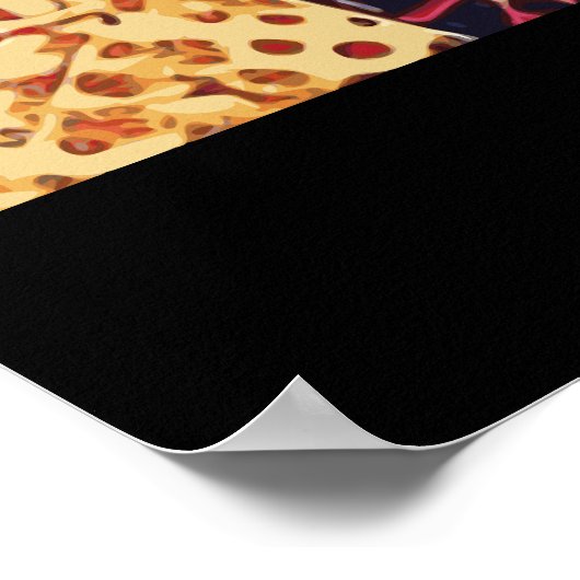 Paardenliefhebber Waterverf Art Poster (Hoek)