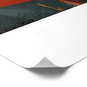 Paardenliefhebber Waterverf Art Poster (Hoek)