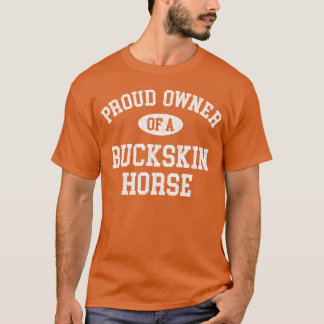 Paardenliefhebbers die houden van hun Buckskin Hor T-shirt