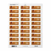 PAARDENLIEFHEBBERS ETIKET (Full Sheet)