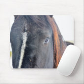 Paardenliefhebber's prachtige paardendierenontwerp muismat (Met muis)