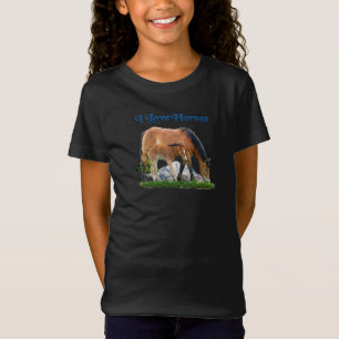 Paardenliefhebbers t-shirts