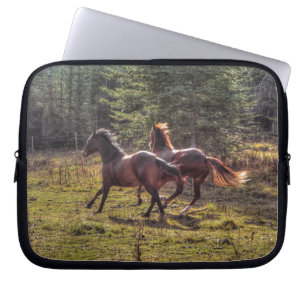 Paardenliefhebbers van Equine Ranch Horse-foto Laptop Sleeve