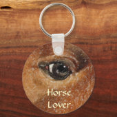 Paardenliefhebbers van paardenliefhebbers sleutelhanger (Voorkant)
