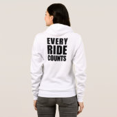 Paardenlovers-Elke Ride Tellingen Hoodie (Achterkant volledig)