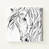 Paardenlovers Spiral Notitieboek (Achterkant)