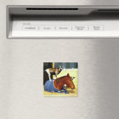 Paardenmagneet Geitenmagneet Grappig Boerderij Fot Magneet (Insitu (Vaatwasser))