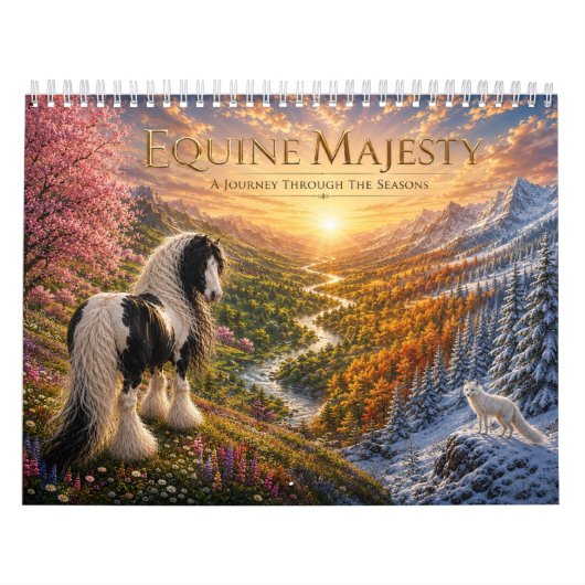 Paardenmajesteitkalender Kalender (Hoes)